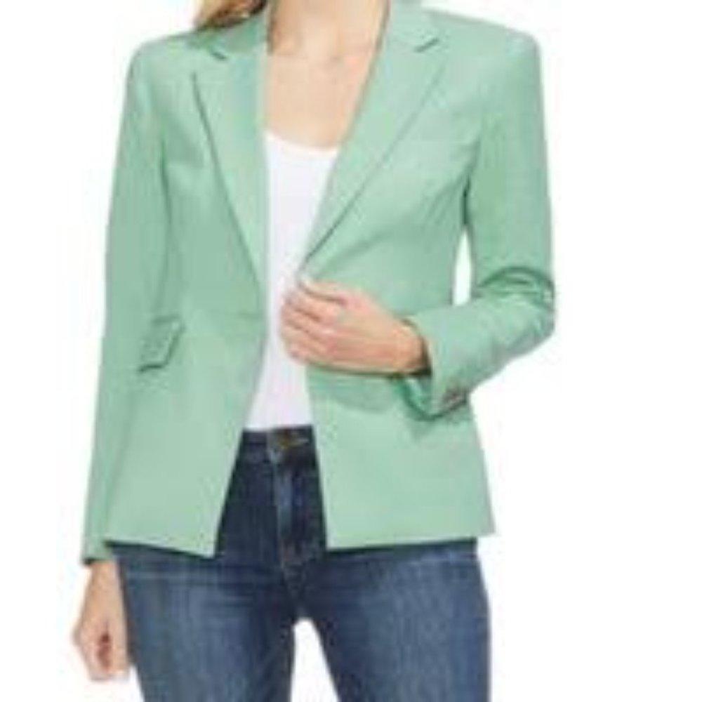 Vince Camuto Mint-Green Lined Blazer